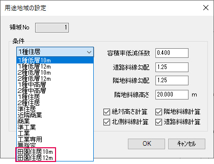 田園住居地域