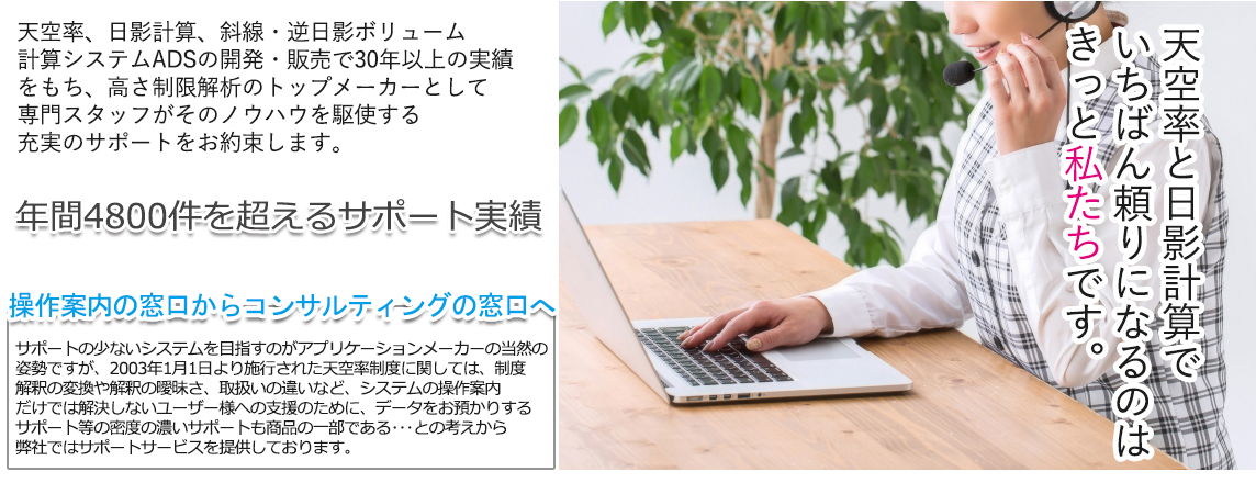 サポート案内